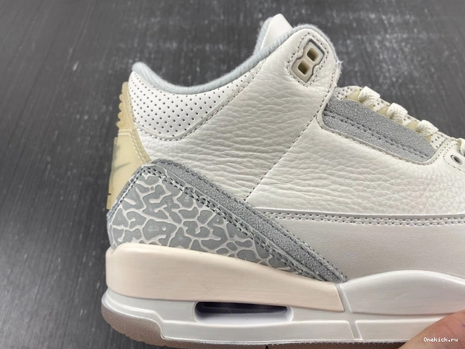 One Kick Jordan 3 Craft Air Ivory FJ9479-100 0803